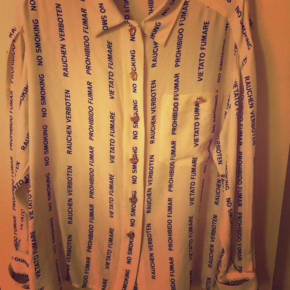 CHANEL Tops - Vintage Chanel “no smoking” German and Italian